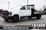 New 2023 Chevrolet Silverado 5500 Work Truck Crew Cab RWD, Tafco Flatbed Truck for sale #PH000746 - photo 4