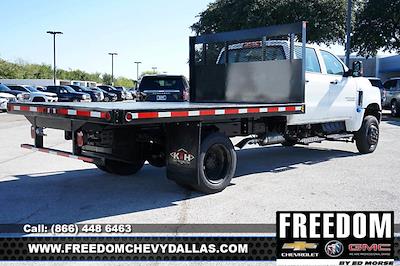 New 2023 Chevrolet Silverado 5500 Work Truck Crew Cab 4WD, Tafco Flatbed Truck for sale #PH519335 - photo 2