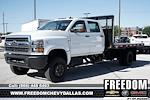 New 2023 Chevrolet Silverado 5500 Work Truck Crew Cab 4WD, Tafco Flatbed Truck for sale #PH519335 - photo 4