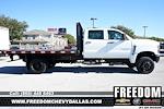 New 2023 Chevrolet Silverado 5500 Work Truck Crew Cab 4WD, Tafco Flatbed Truck for sale #PH519335 - photo 8