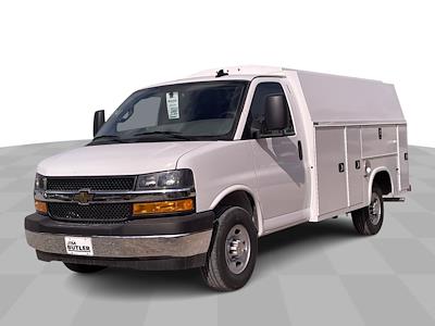 New 2024 Chevrolet Express 3500 Work Truck Regular Cab RWD, Service Utility Van for sale #194273 - photo 1