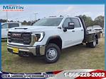 2024 GMC Sierra 3500 Crew Cab 4WD, CM Truck Beds SK Model Flatbed Truck for sale #288854F - photo 3