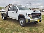New 2024 GMC Sierra 3500 Pro Crew Cab 4WD, 9' 4" CM Truck Beds SK Model Flatbed Truck for sale #288854F - photo 1