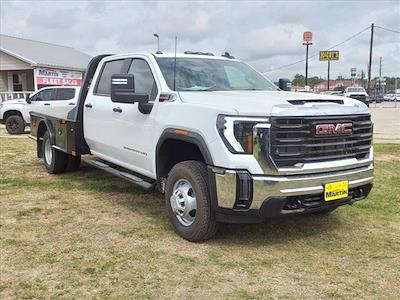 2024 GMC Sierra 3500 Crew Cab 4WD, CM Truck Beds SK Model Flatbed Truck for sale #289883F - photo 1