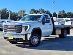 New 2024 GMC Sierra 3500 Pro Regular Cab 4WD, Flatbed Truck for sale #441444F - photo 1