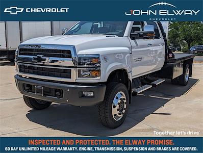 2024 Chevrolet Silverado 5500 Crew Cab DRW 4WD, CM Truck Beds RD Model Flatbed Truck for sale #RH419139 - photo 1