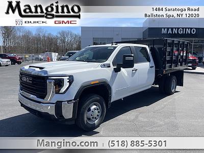 New 2024 GMC Sierra 3500 Pro Crew Cab 4WD, 9' Reading Redi-Rack Stake Bed for sale #623324 - photo 1