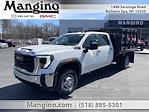 2024 GMC Sierra 3500 Crew Cab 4WD, Reading Redi-Rack Stake Bed for sale #623324 - photo 1
