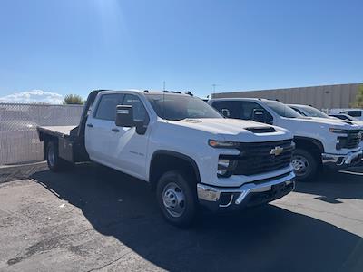 2024 Chevrolet Silverado 3500 Crew Cab 4x4, Flatbed Truck for sale #3F11006 - photo 1