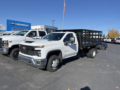 2024 Chevrolet Silverado 3500 Regular Cab 4x4, Rugby Stake Bed for sale #3F8906 - photo 1
