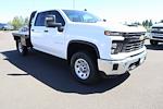 New 2024 Chevrolet Silverado 3500 Work Truck Crew Cab 4WD, CM Truck Beds RD Model Flatbed Truck for sale #M337563 - photo 1