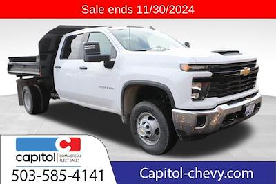 New 2024 Chevrolet Silverado 3500 Work Truck Crew Cab 4WD, Dump Truck for sale #M418657 - photo 1