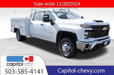 New 2024 Chevrolet Silverado 3500 Work Truck Crew Cab 4WD, Service Truck for sale #M418669 - photo 1