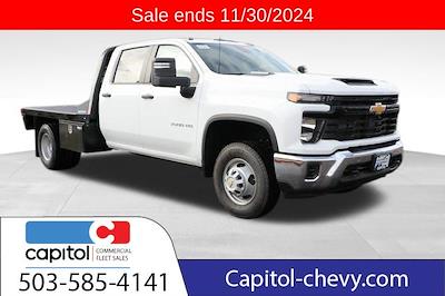 2024 Chevrolet Silverado 3500 Crew Cab 4WD, Flatbed Truck for sale #M433409 - photo 1