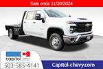 2024 Chevrolet Silverado 3500 Crew Cab 4WD, Flatbed Truck for sale #M433409 - photo 1