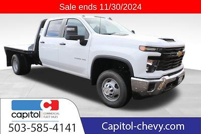 2024 Chevrolet Silverado 3500 Crew Cab 4WD, CM Truck Beds RD Model Flatbed Truck for sale #M439385 - photo 1