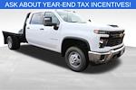 New 2024 Chevrolet Silverado 3500 Work Truck Crew Cab 4WD, CM Truck Beds RD Model Flatbed Truck for sale #M439385 - photo 14