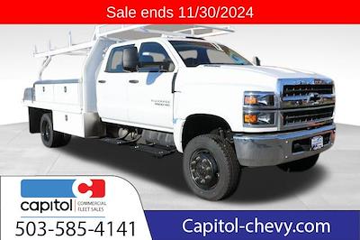 New 2024 Chevrolet Silverado 5500 Work Truck Crew Cab 4WD, Contractor Truck for sale #M554625 - photo 1