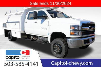 New 2024 Chevrolet Silverado 5500 Work Truck Crew Cab 4WD, Harbor Standard Contractor Body Contractor Truck for sale #M554626 - photo 1