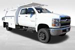 New 2024 Chevrolet Silverado 5500 Work Truck Crew Cab 4WD, Harbor Standard Contractor Body Contractor Truck for sale #M554626 - photo 12