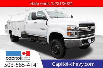 New 2024 Chevrolet Silverado 5500 Work Truck Crew Cab 4WD, Harbor ComboMaster Combo Body for sale #M554628 - photo 1