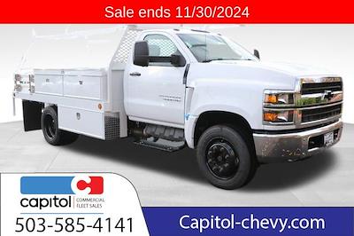 New 2024 Chevrolet Silverado 5500 Work Truck Regular Cab 2WD, 12' Scelzi CTFB Contractor Truck for sale #M775920 - photo 1