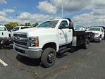 New 2024 Chevrolet Silverado 5500 Work Truck Regular Cab 4x4, 11' 4" Knapheide PGTD Gooseneck Flatbed Truck for sale #RH689434 - photo 1