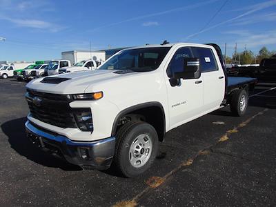 New 2024 Chevrolet Silverado 2500 Work Truck Crew Cab 4x4, 8' 9" Knapheide PGTB Utility Gooseneck Flatbed Truck for sale #RF460988 - photo 1