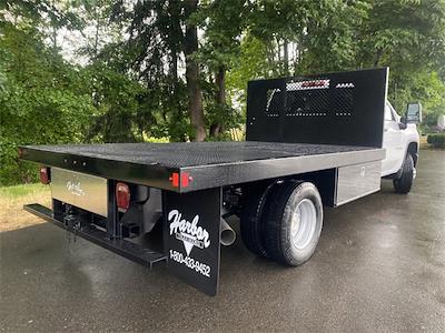 2024 Chevrolet Silverado 3500 Regular Cab 4x4, Harbor Black Boss Flatbed Truck for sale #V11437 - photo 2