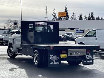 2023 Chevrolet Silverado 5500 Regular Cab DRW RWD, Harbor Black Boss Flatbed Truck for sale #V11664 - photo 2