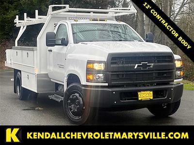 New 2023 Chevrolet Silverado 5500 Work Truck Regular Cab RWD, 12' Harbor Standard Contractor Body Contractor Truck for sale #V11695 - photo 1