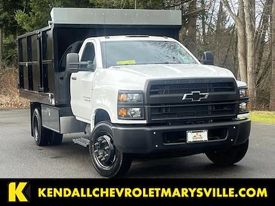 New 2023 Chevrolet Silverado 6500 Work Truck Regular Cab RWD, 12' Harbor Black Boss Landscape Dump for sale #V11701 - photo 1