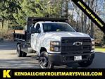 New 2023 Chevrolet Silverado 6500 Work Truck Regular Cab RWD, Rugby Eliminator LP Steel Dump Truck for sale #V11705 - photo 1