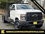 New 2023 Chevrolet Silverado 5500 Work Truck Regular Cab RWD, Harbor Black Boss Flatbed Truck for sale #V11707 - photo 1