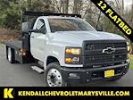 New 2023 Chevrolet Silverado 5500 Work Truck Regular Cab RWD, 14' CM Truck Beds PL Model Flatbed Truck for sale #V11747 - photo 1