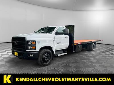 New 2024 Chevrolet Silverado 6500 Work Truck Regular Cab RWD, Aalbu Brothers Flatbed Truck for sale #V12119 - photo 1