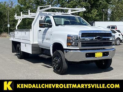 2023 Chevrolet Silverado 5500 Regular Cab DRW 4x4, Harbor Standard Contractor Body Contractor Truck for sale #V12199 - photo 1