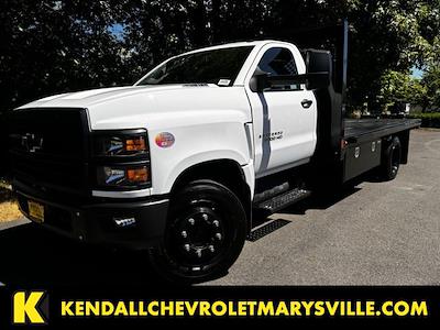 2024 Chevrolet Silverado 5500 Regular Cab DRW RWD, CM Truck Beds PL Model Flatbed Truck for sale #V12209 - photo 1