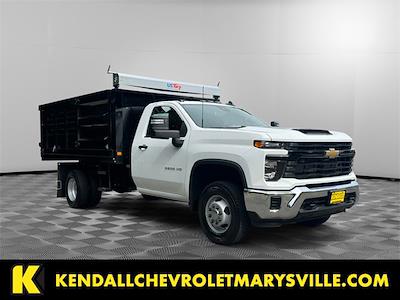 New 2024 Chevrolet Silverado 3500 Work Truck Regular Cab 4x4, Knapheide Landscape Dump for sale #V12231 - photo 1