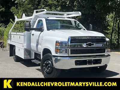 New 2024 Chevrolet Silverado 5500 Work Truck Regular Cab RWD, 12' Scelzi CTFB Contractor Truck for sale #V12350 - photo 1