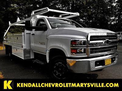 New 2024 Chevrolet Silverado 5500 Work Truck Regular Cab RWD, 14' Scelzi CTFB Contractor Truck for sale #V12374 - photo 1