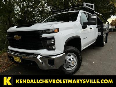 New 2024 Chevrolet Silverado 3500 Work Truck Crew Cab 4x4, 9' 4" CM Truck Beds Contractor Truck for sale #V12605 - photo 1