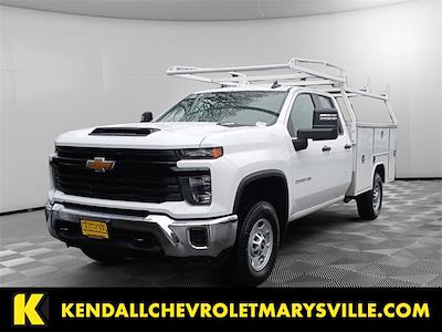 New 2025 Chevrolet Silverado 2500 Work Truck Double Cab 4x4, 8' 2" Harbor NeXtGen TradeMaster Service Truck for sale #V12776 - photo 1