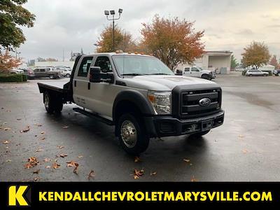 Used 2011 Ford F-550 XLT Crew Cab 4x2, Flatbed Truck for sale #VB10292 - photo 1