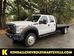 Used 2011 Ford F-550 XLT Crew Cab 4x2, Flatbed Truck for sale #VB10292 - photo 3