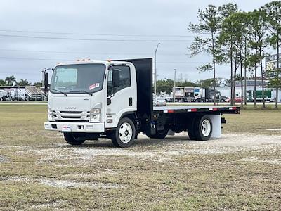 New 2023 Isuzu NRR FL Regular Cab 4x2, 16' Marquez Brothers Inc. Flat Bed Body Flatbed Truck for sale #1P7305214 - photo 1