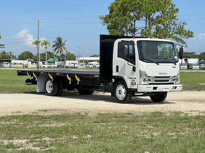 New 2024 Isuzu NRR FL Standard Cab 4x2, 20' BABCO Engineering and Design Steel Flatbed Truck for sale #1RSR00866 - photo 1