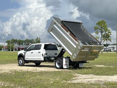 New 2024 Ford F-550 Crew Cab 4x4, BABCO Engineering and Design Aluminum Landscape Dump for sale #2RED36092 - photo 2