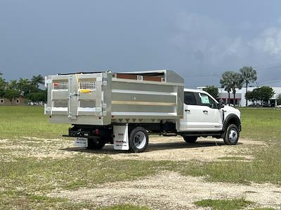 New 2024 Ford F-550 Crew Cab 4x4, BABCO Engineering and Design Aluminum Landscape Dump for sale #2RED36092 - photo 2