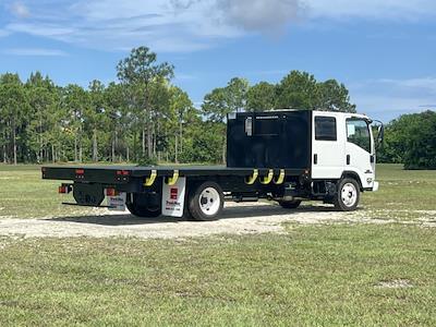 New 2024 Isuzu NPR-HD FL Crew Cab 4x2, 16' BABCO Engineering and Design Steel Flatbed Truck for sale #5RS221972 - photo 2